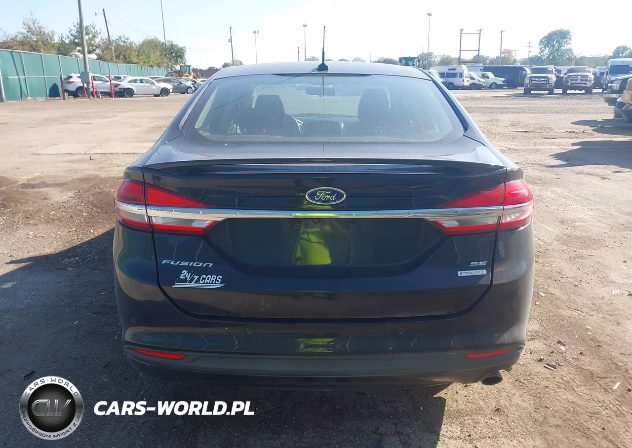 2017 Ford Fusion Se VIN:3FA6P0HDXHR376946 - 16