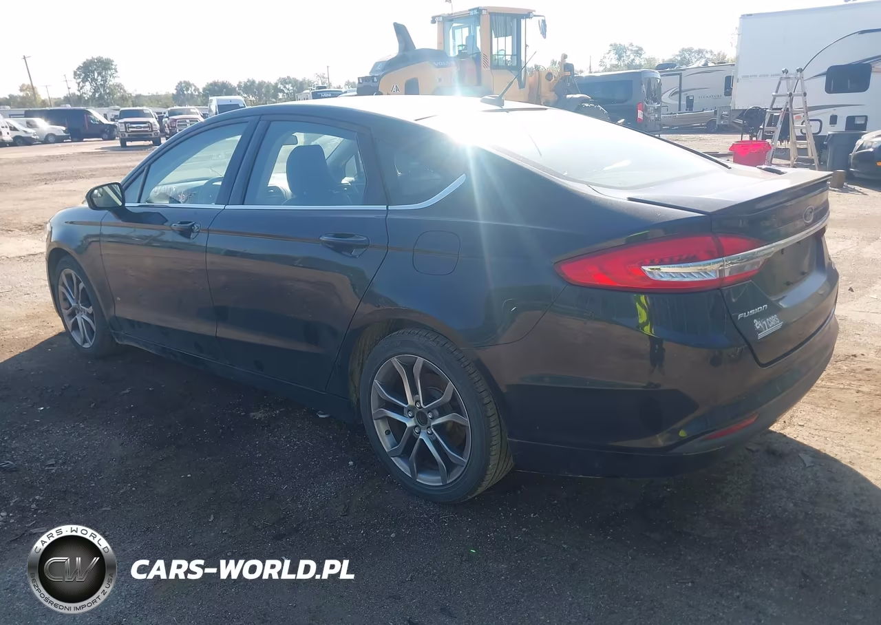 2017 Ford Fusion Se VIN:3FA6P0HDXHR376946 - 3