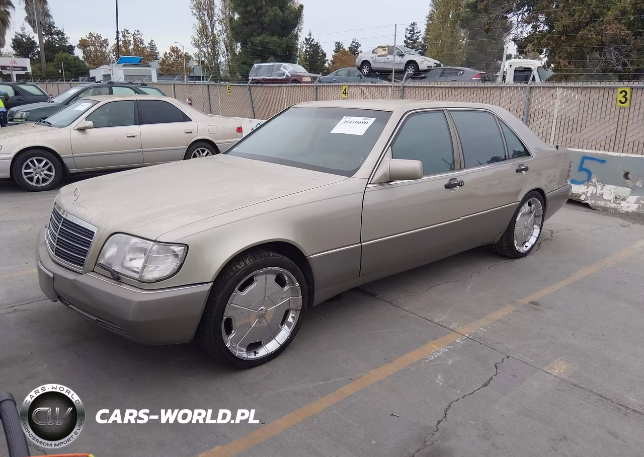 1992 Mercedes-Benz 500 Sel VIN:WDBGA51E1NA062736 - 2