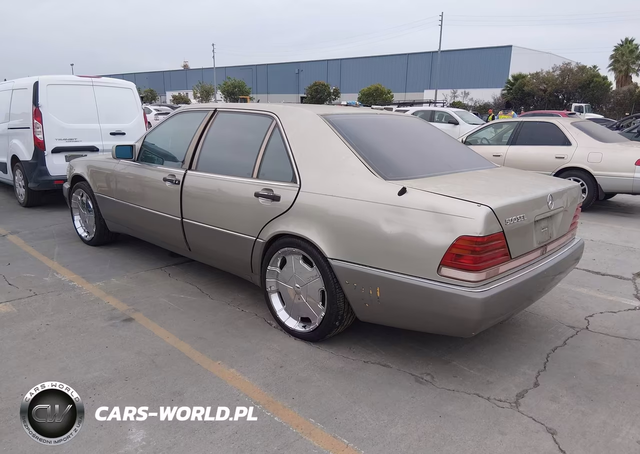 1992 Mercedes-Benz 500 Sel VIN:WDBGA51E1NA062736 - 3