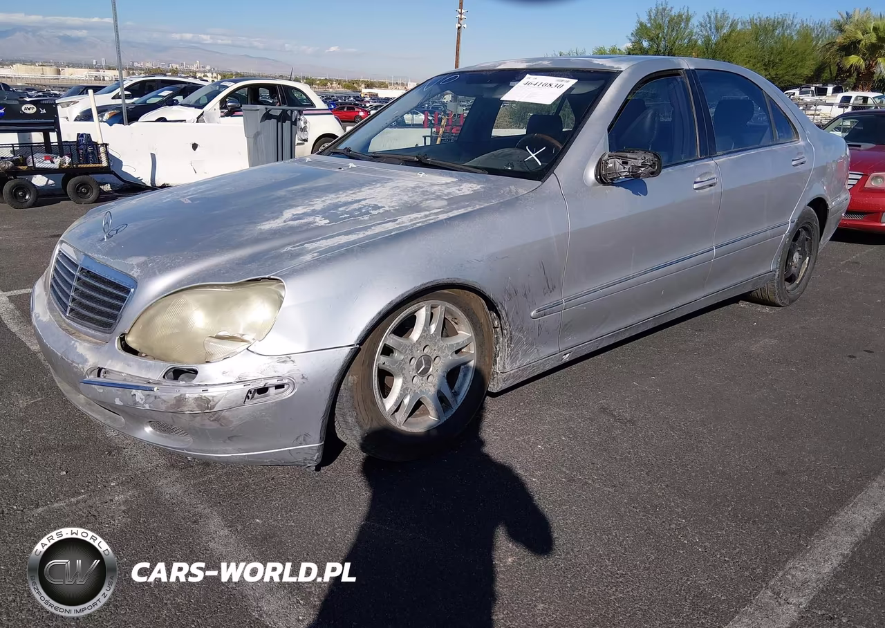 2001 Mercedes-Benz S 500 VIN:WDBNG75J51A203391 - 2
