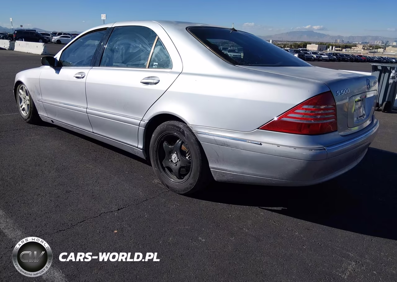 2001 Mercedes-Benz S 500 VIN:WDBNG75J51A203391 - 3