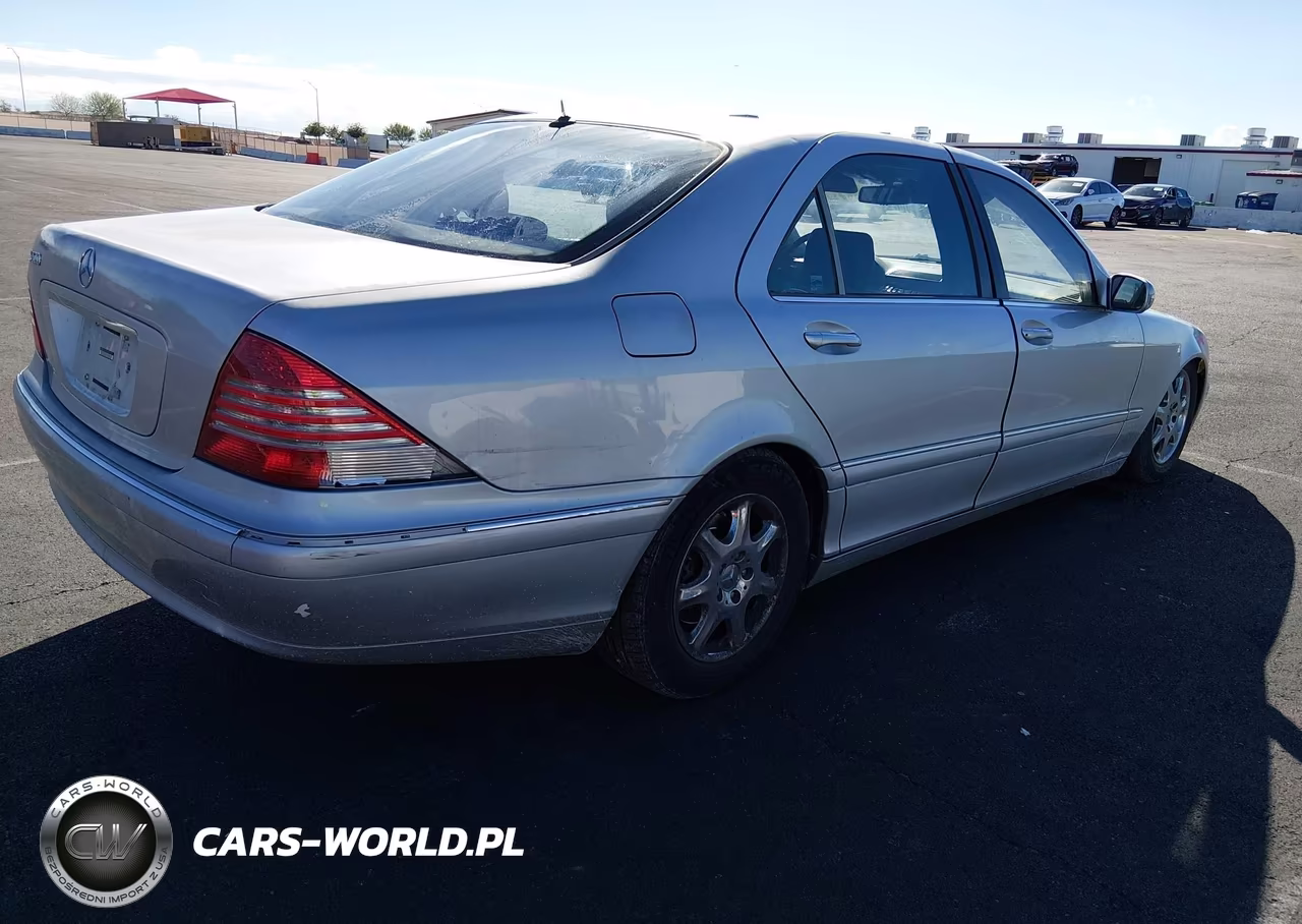 2001 Mercedes-Benz S 500 VIN:WDBNG75J51A203391 - 4