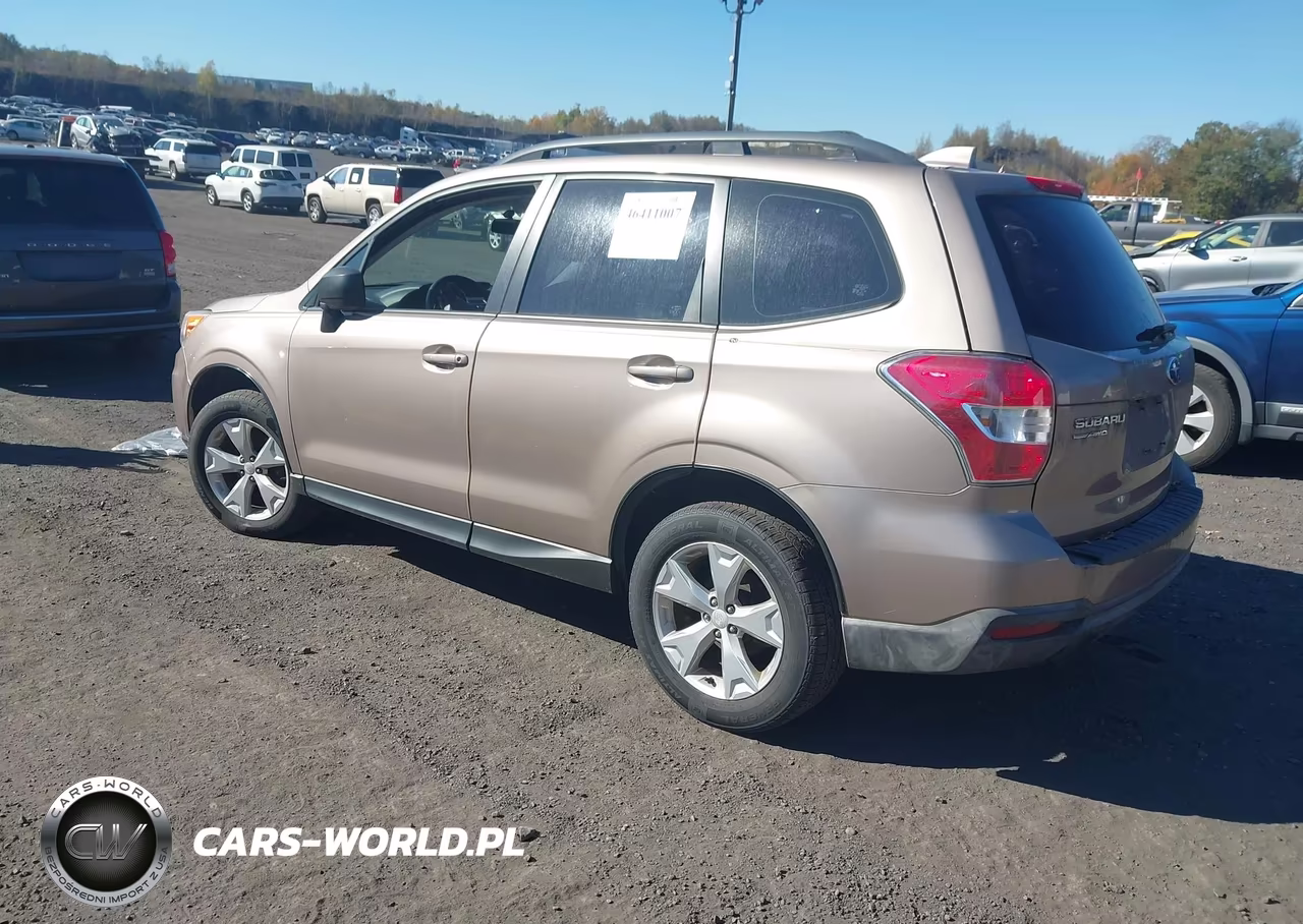 2016 Subaru Forester 2.5I VIN:JF2SJABC4GH547630 - 3