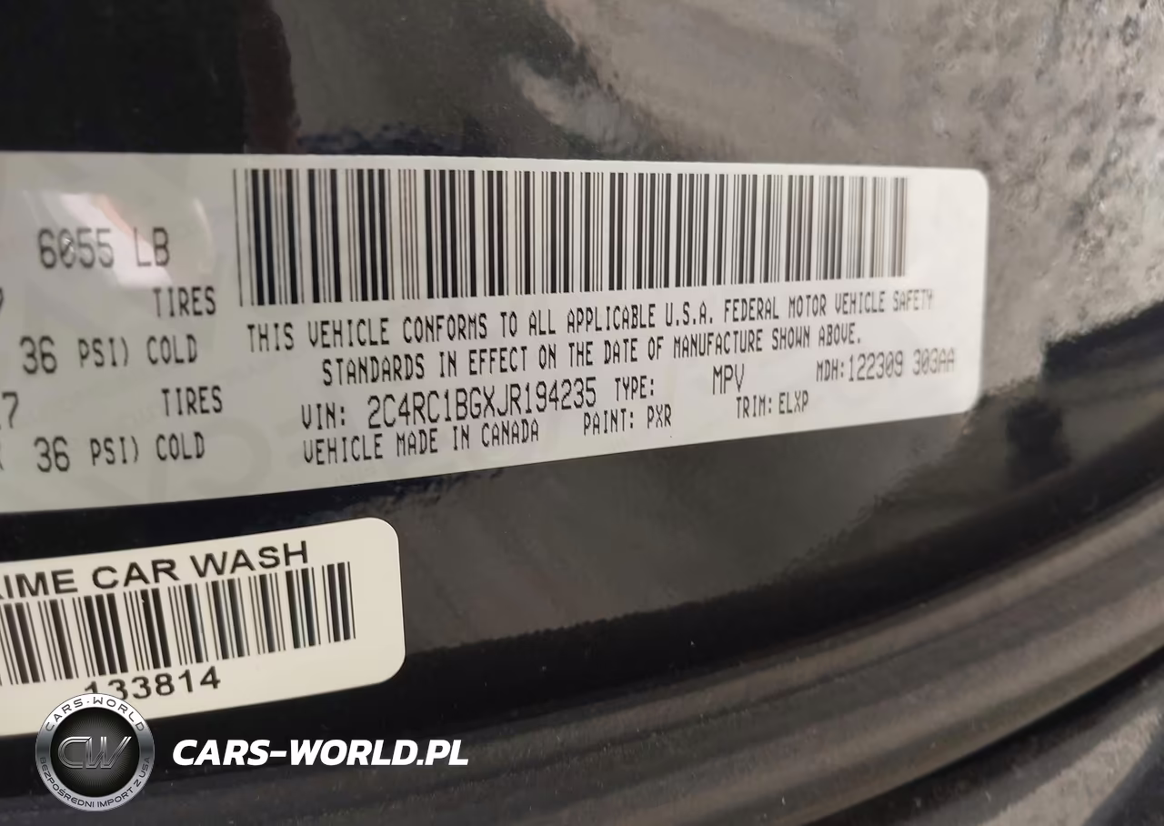2018 Chrysler Pacifica Touring L VIN:2C4RC1BGXJR194235 - 9