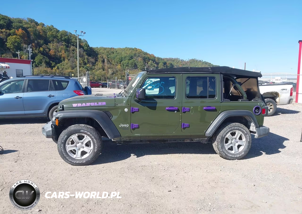 2020 Jeep Wrangler Unlimited Sport VIN:1C4HJXDGXLW328821 - 14