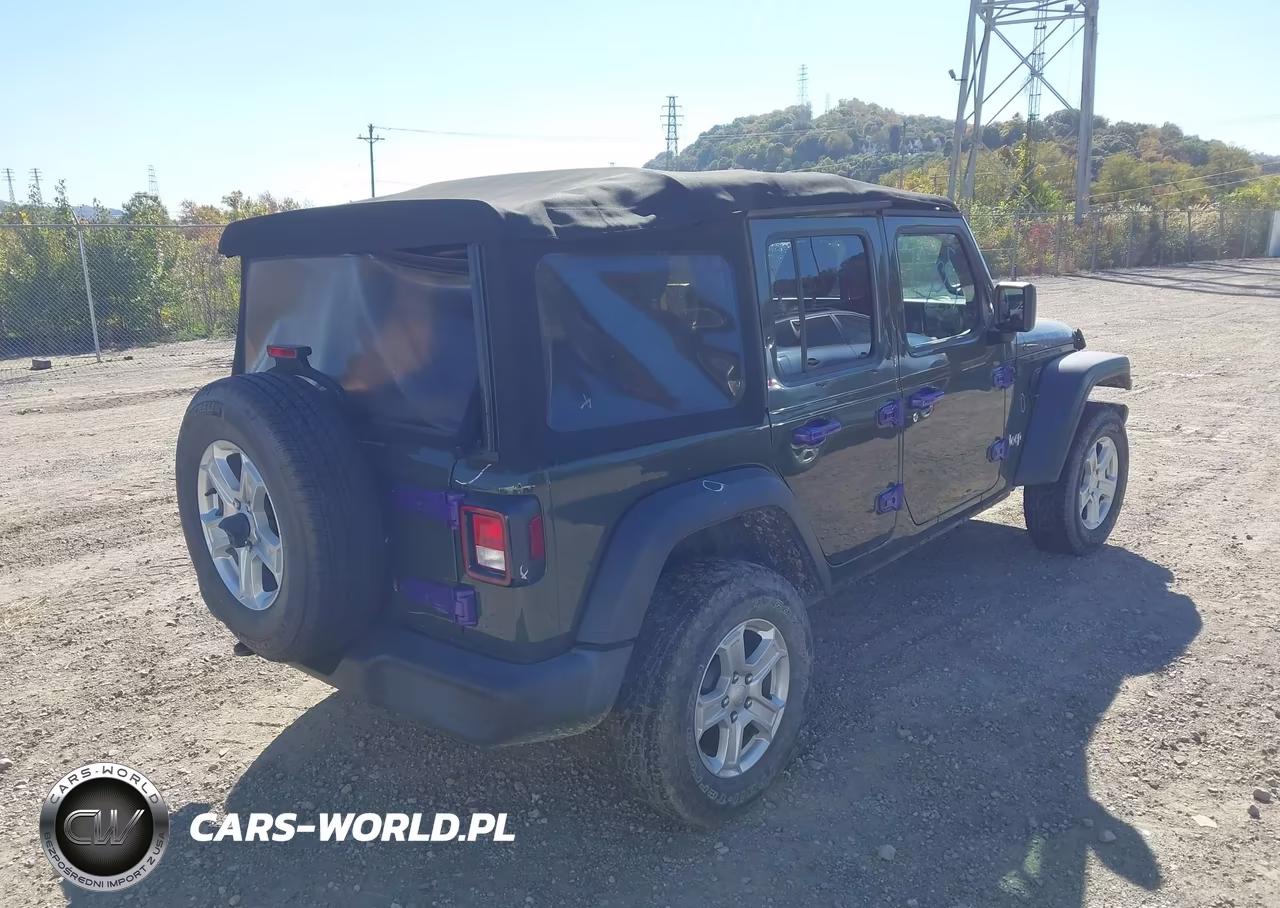 2020 Jeep Wrangler Unlimited Sport VIN:1C4HJXDGXLW328821 - 4