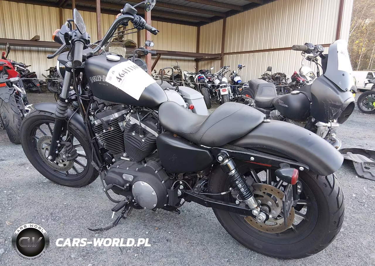 2014 Harley-Davidson Xl883 Iron 883 VIN:1HD4LE216EC412049 - 3