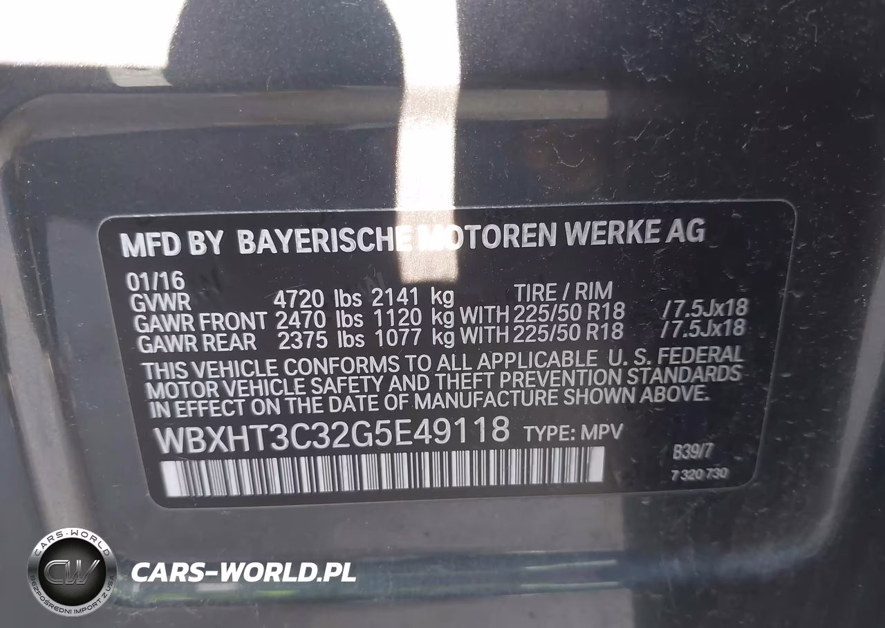 2016 BMW X1 xDrive28I VIN:WBXHT3C32G5E49118 - 9
