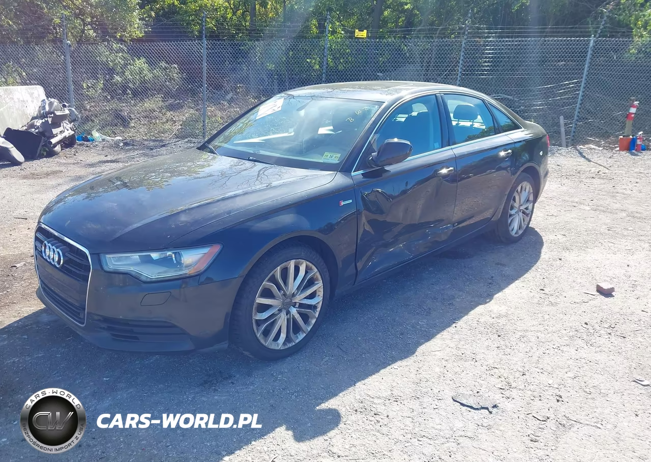 2014 Audi A6 3.0T Premium Plus VIN:WAUFGAFC2EN131354 - 2