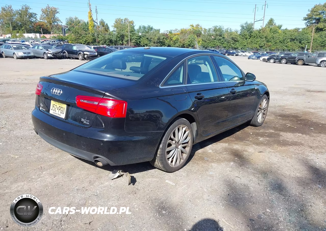 2014 Audi A6 3.0T Premium Plus VIN:WAUFGAFC2EN131354 - 4