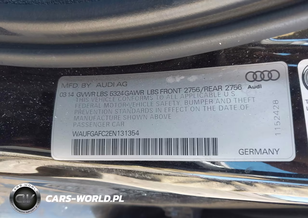 2014 Audi A6 3.0T Premium Plus VIN:WAUFGAFC2EN131354 - 9