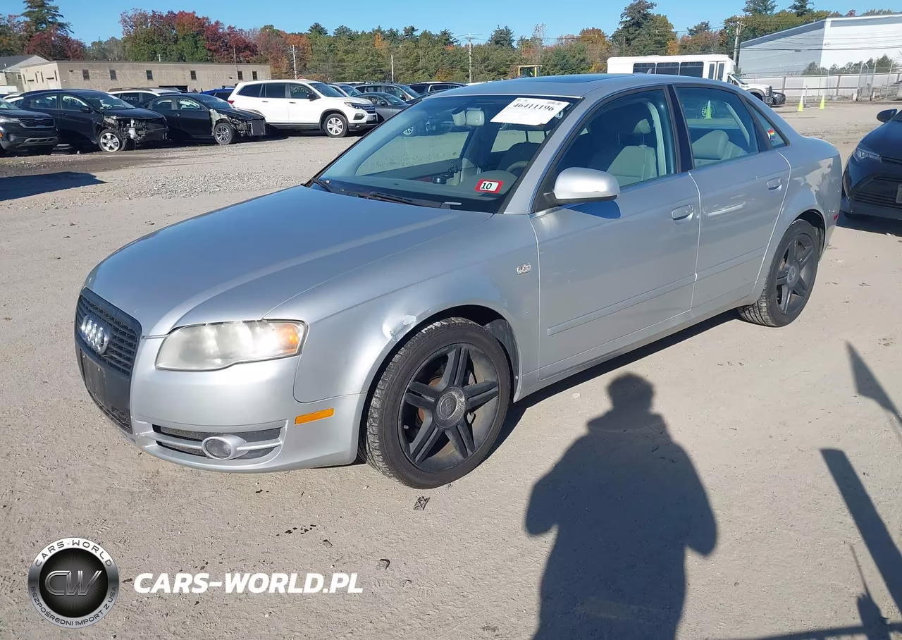 2006 Audi A4 2.0T VIN:WAUAF78E86A247102 - 2