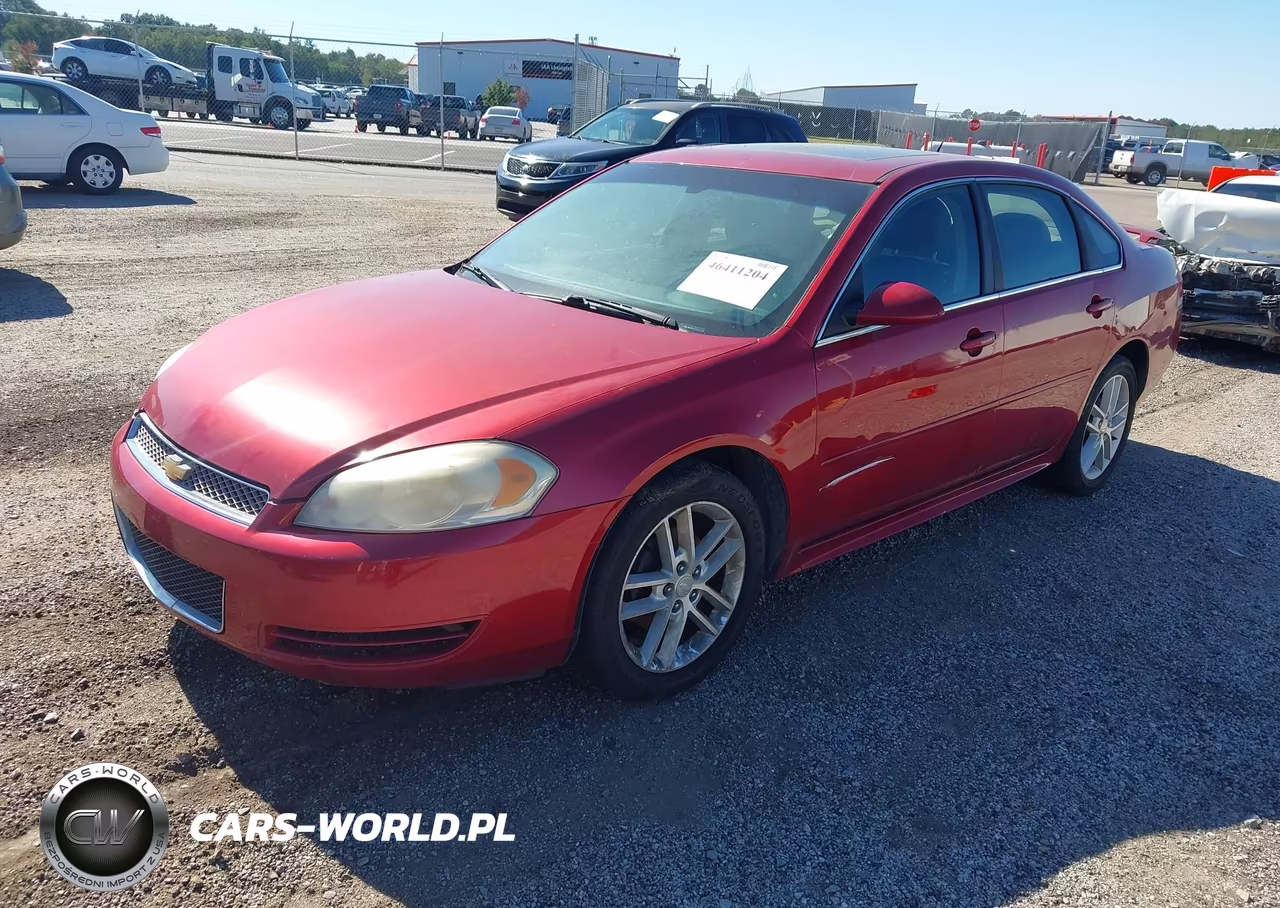 2012 Chevrolet Impala Lt VIN:2G1WB5E35C1282500 - 2