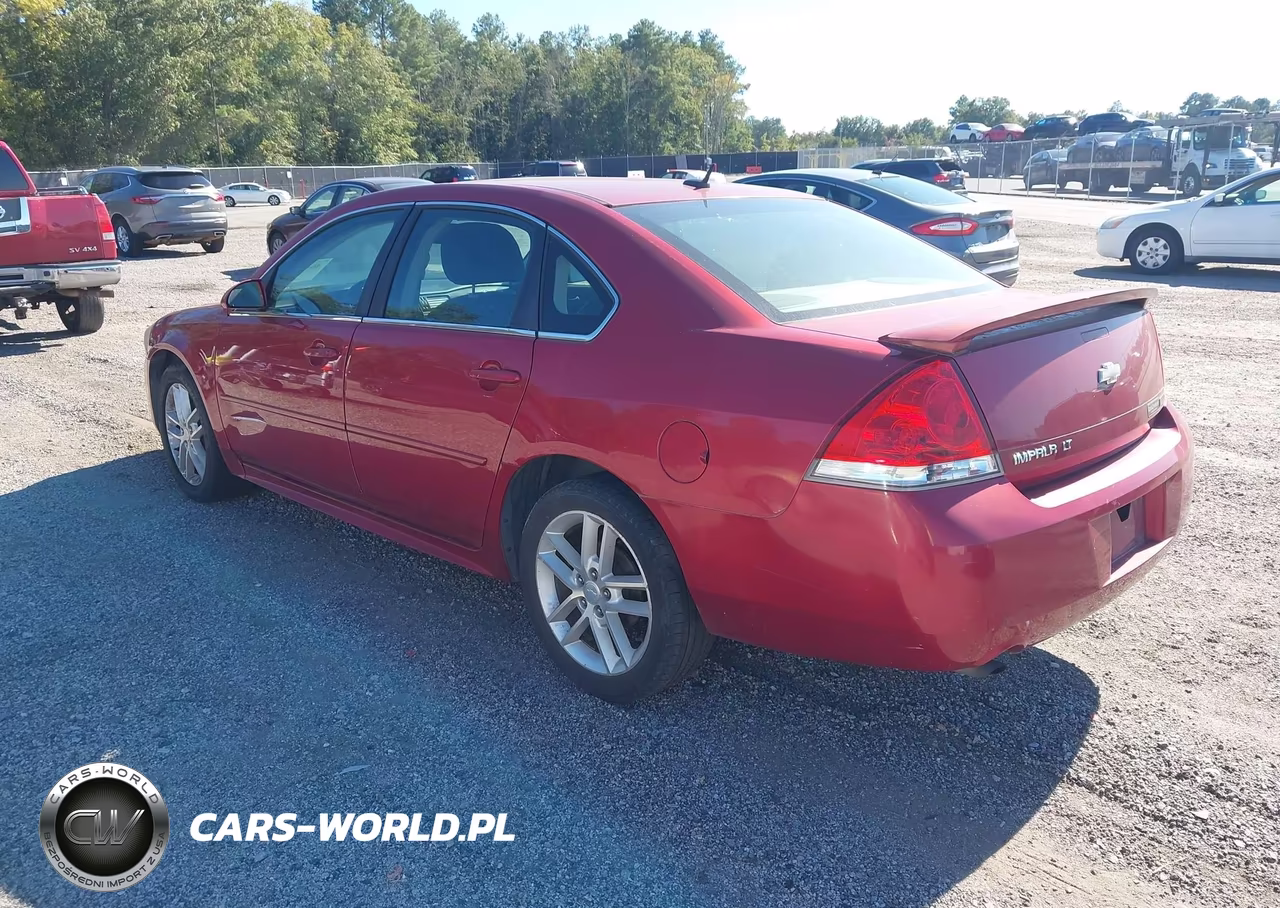 2012 Chevrolet Impala Lt VIN:2G1WB5E35C1282500 - 3