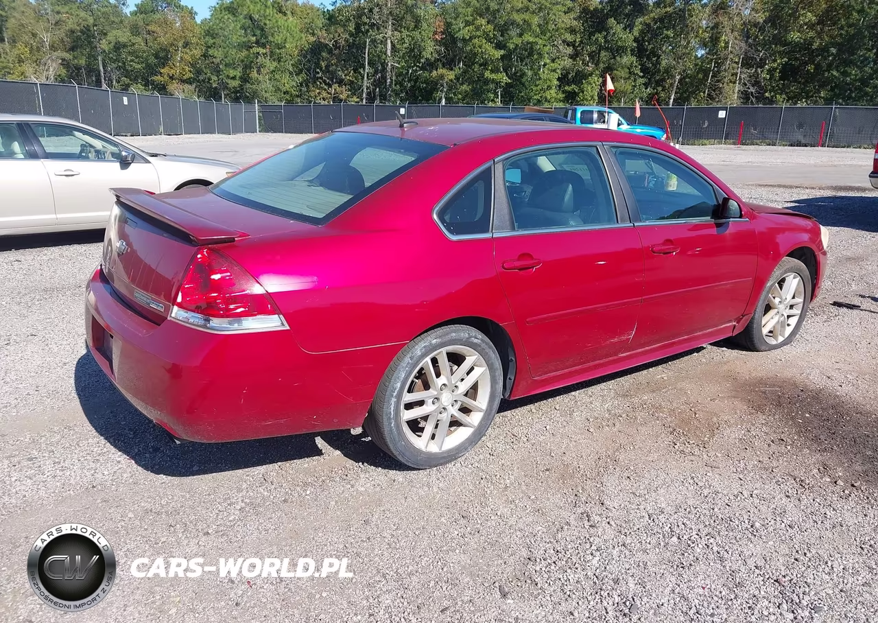 2012 Chevrolet Impala Lt VIN:2G1WB5E35C1282500 - 4