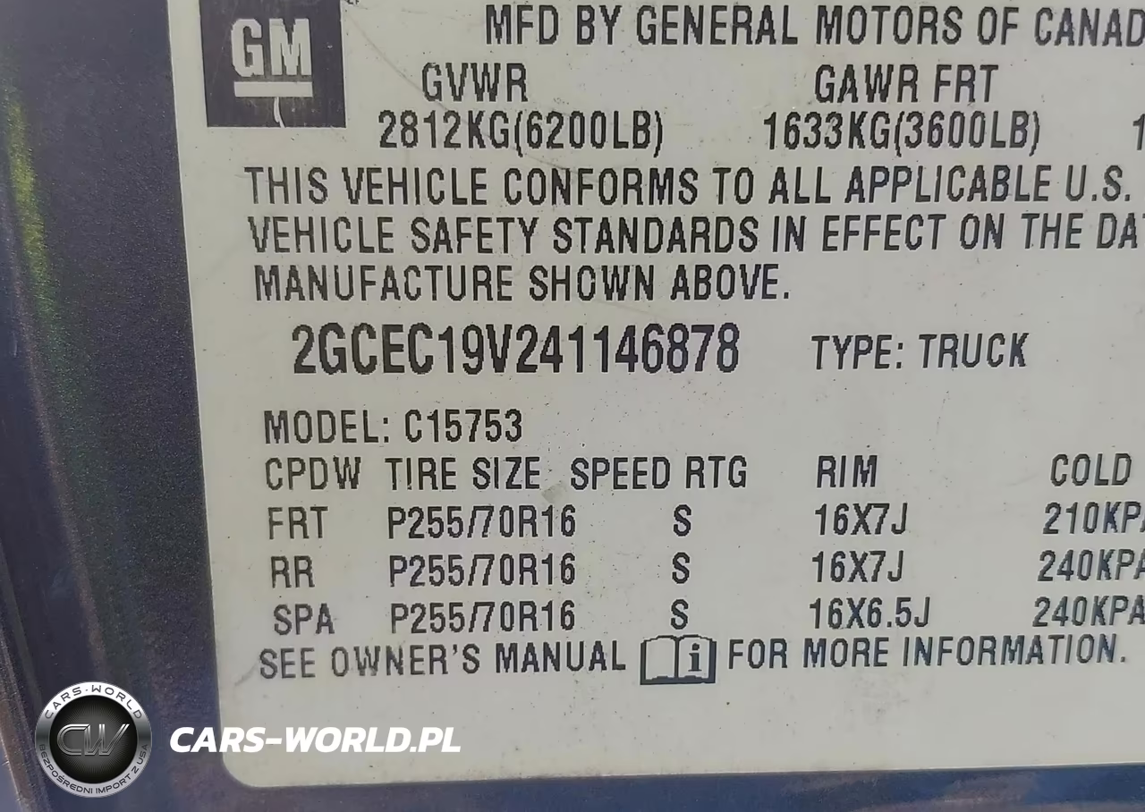 2004 Chevrolet Silverado 1500 Ls VIN:2GCEC19V241146878 - 9