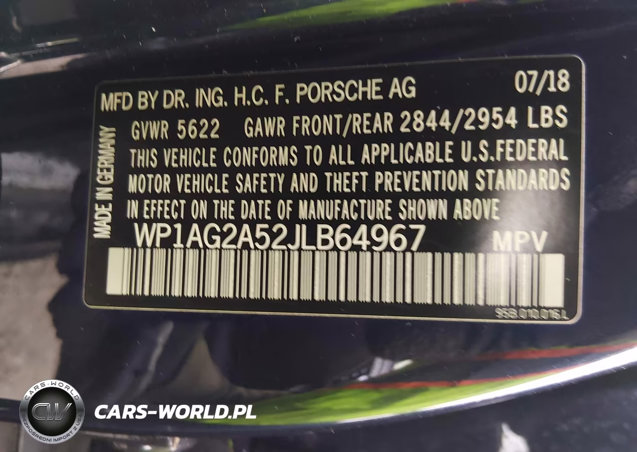 2018 Porsche Macan Gts VIN:WP1AG2A52JLB64967 - 9