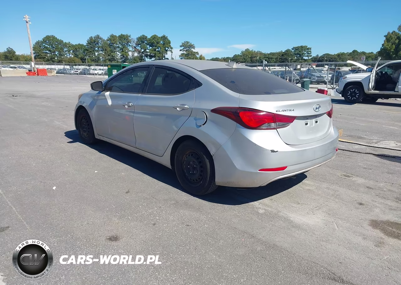 2016 Hyundai Elantra Se VIN:5NPDH4AE4GH772316 - 3