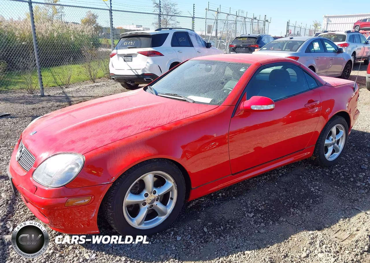 2002 Mercedes-Benz Slk 320 VIN:WDBKK65F22F253869 - 2