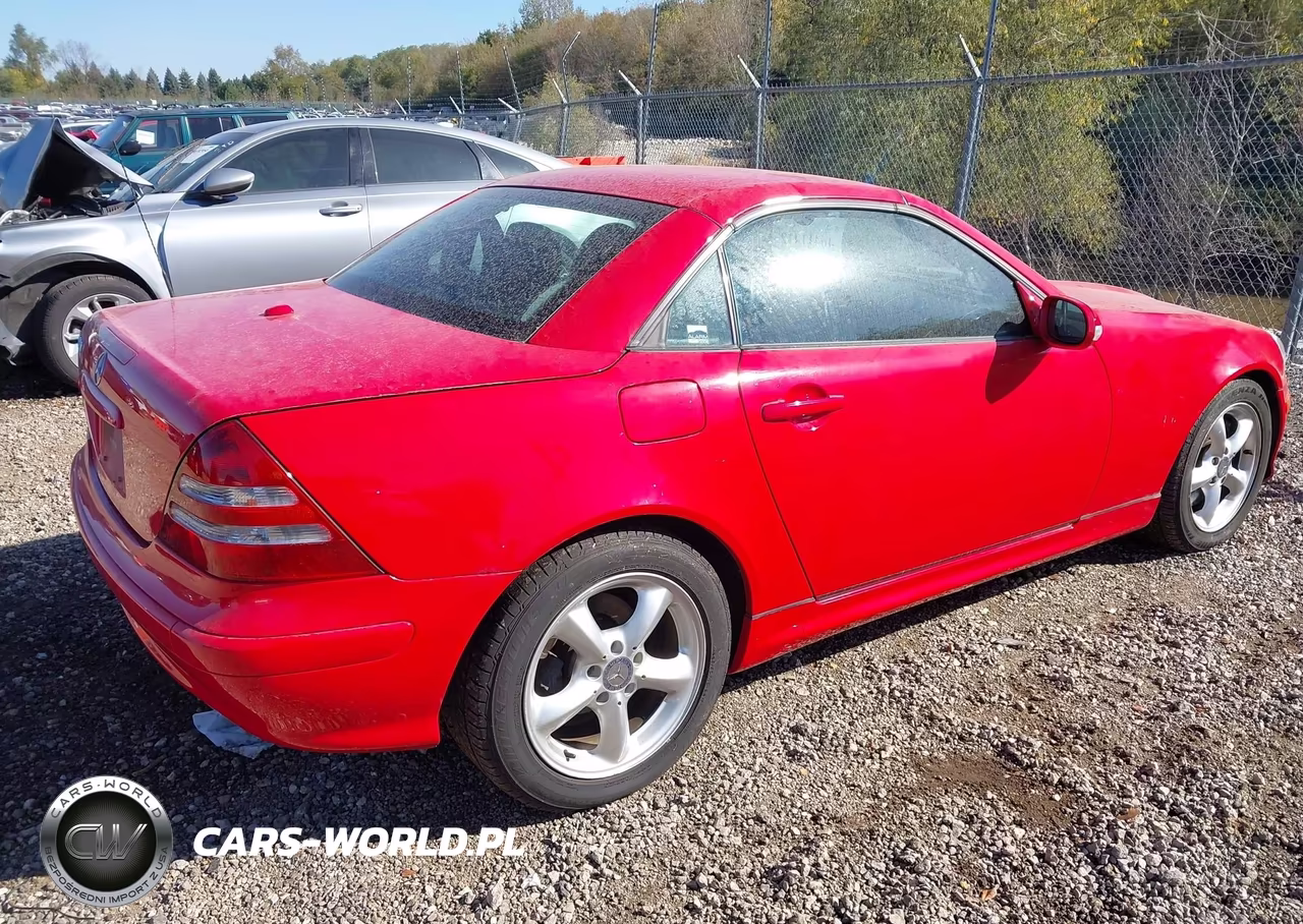 2002 Mercedes-Benz Slk 320 VIN:WDBKK65F22F253869 - 4