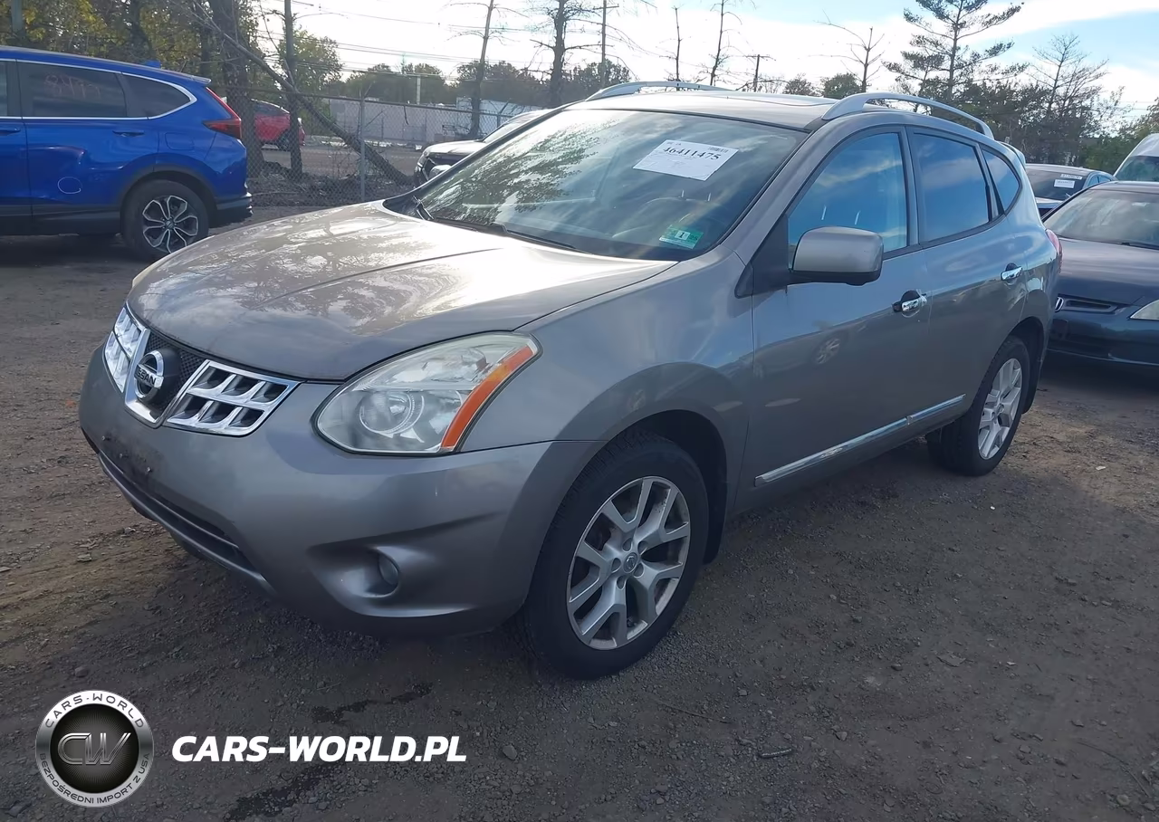 2012 Nissan Rogue Sv W-Sl Pkg VIN:JN8AS5MV3CW370804 - 2