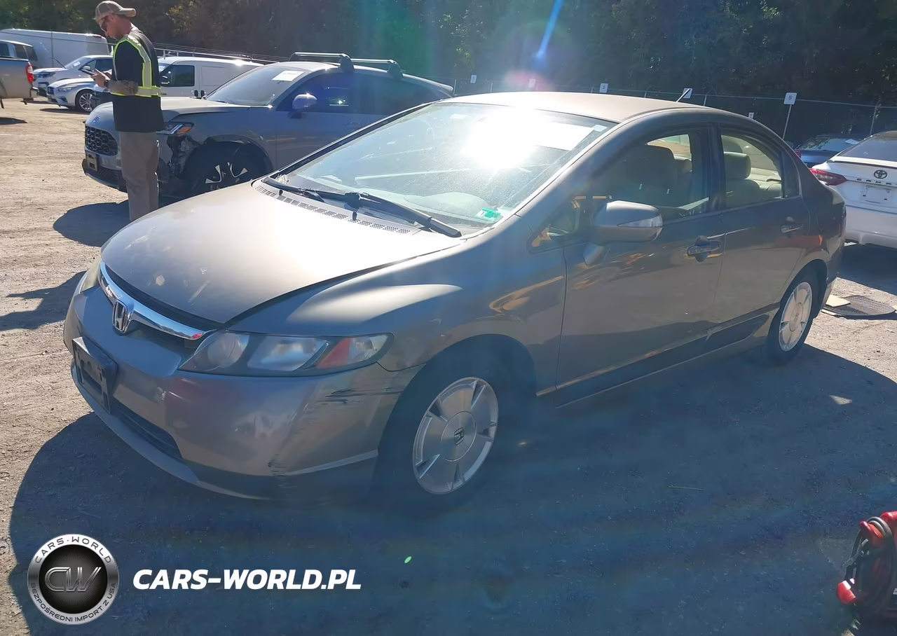 2007 Honda Civic Hybrid VIN:JHMFA36227S006218 - 2