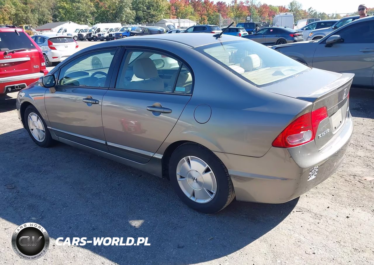 2007 Honda Civic Hybrid VIN:JHMFA36227S006218 - 3