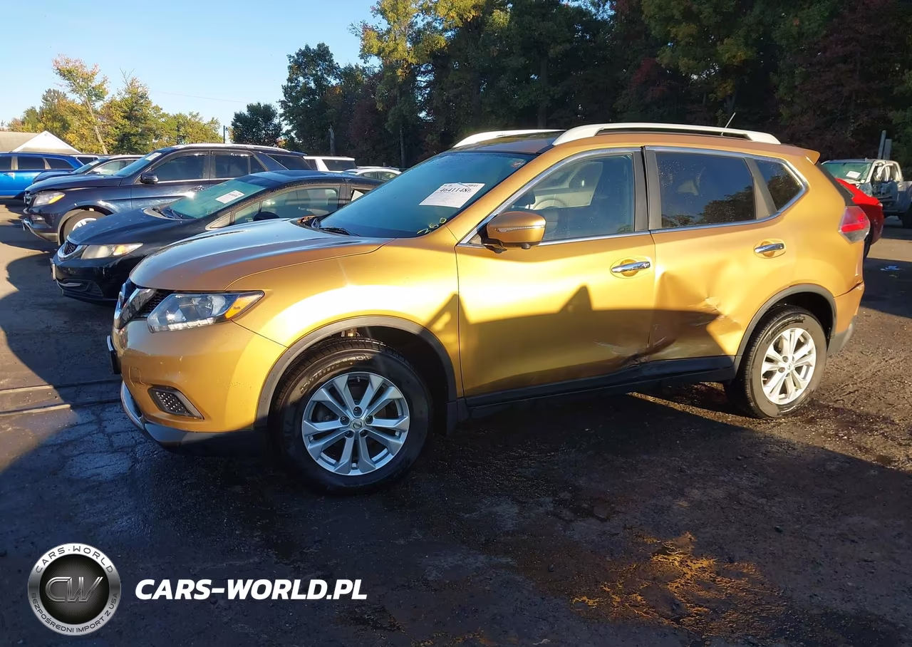 2014 Nissan Rogue S-Sl-Sv VIN:5N1AT2MV0EC857191 - 2