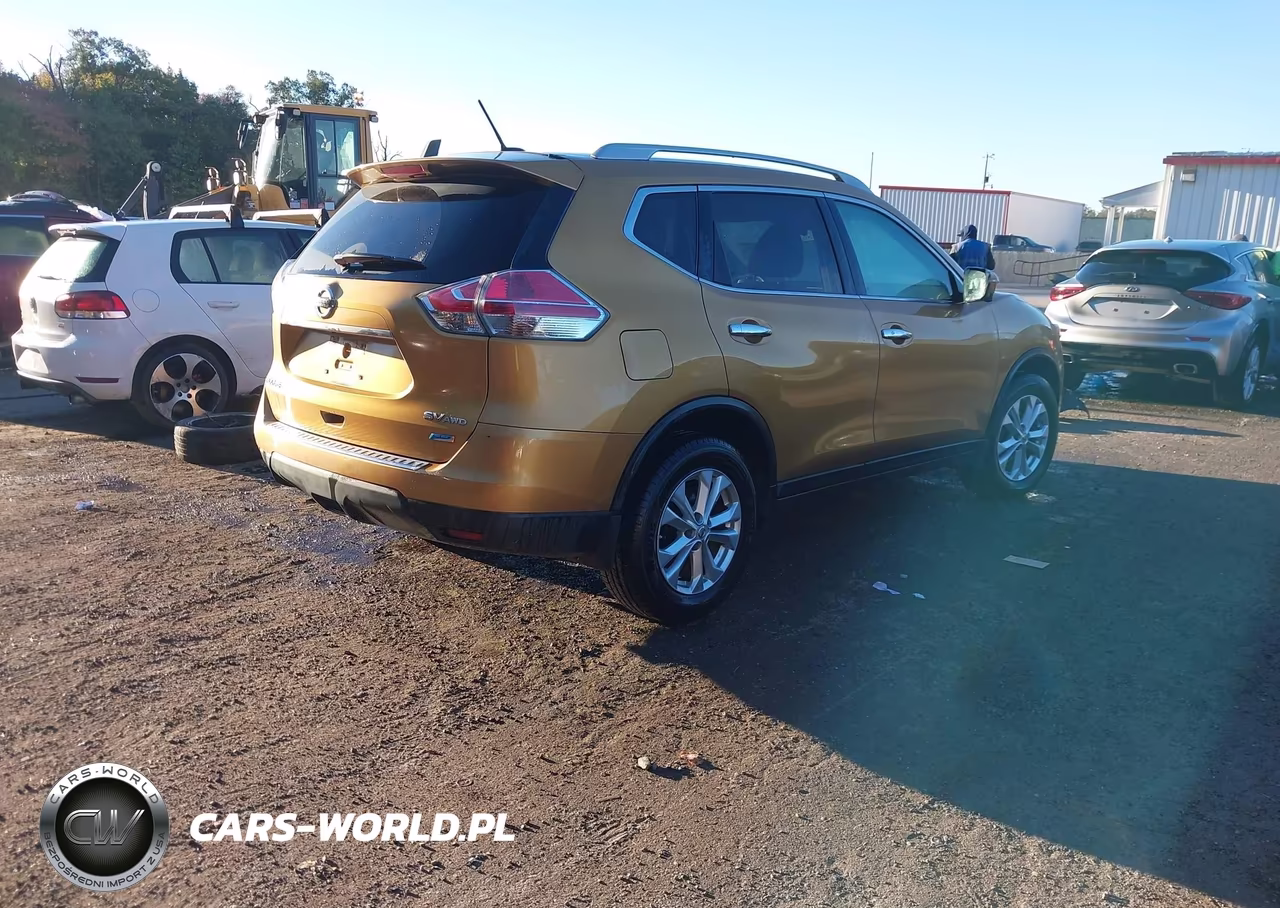 2014 Nissan Rogue S-Sl-Sv VIN:5N1AT2MV0EC857191 - 4