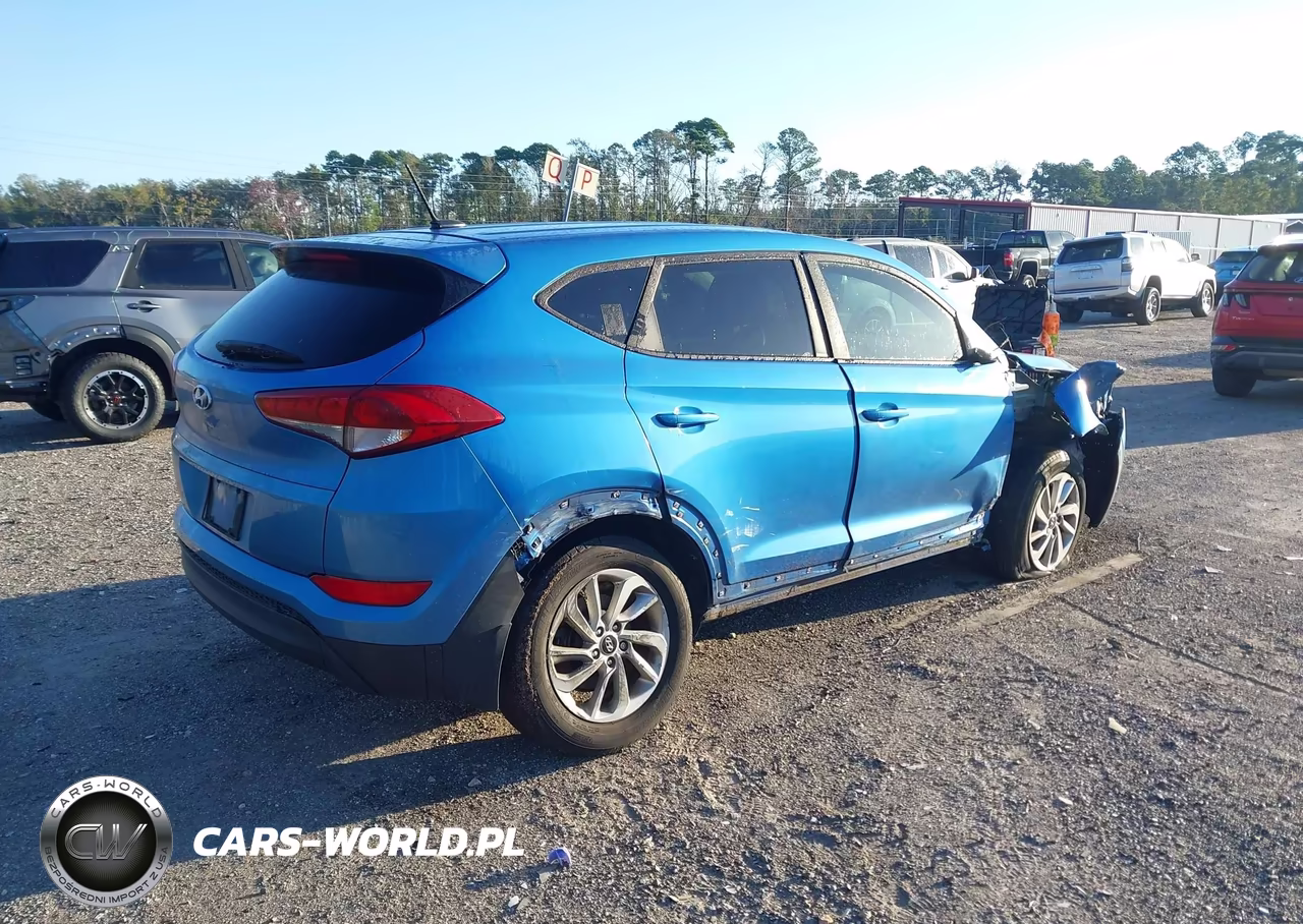 2017 Hyundai Tucson Se VIN:KM8J23A4XHU341620 - 4