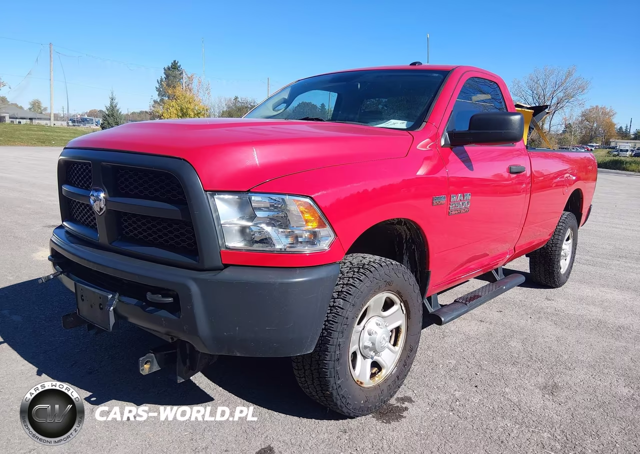 2018 Ram 2500 Tradesman 4X4 8' Box VIN:3C6LR5AT6JG363593 - 2