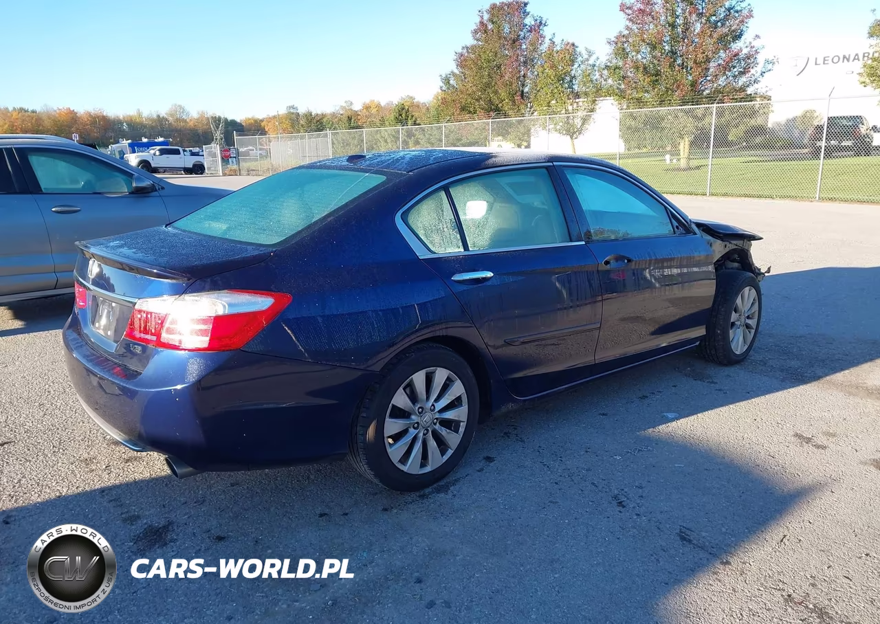 2013 Honda Accord Ex-L V-6 VIN:1HGCR3F81DA042051 - 4