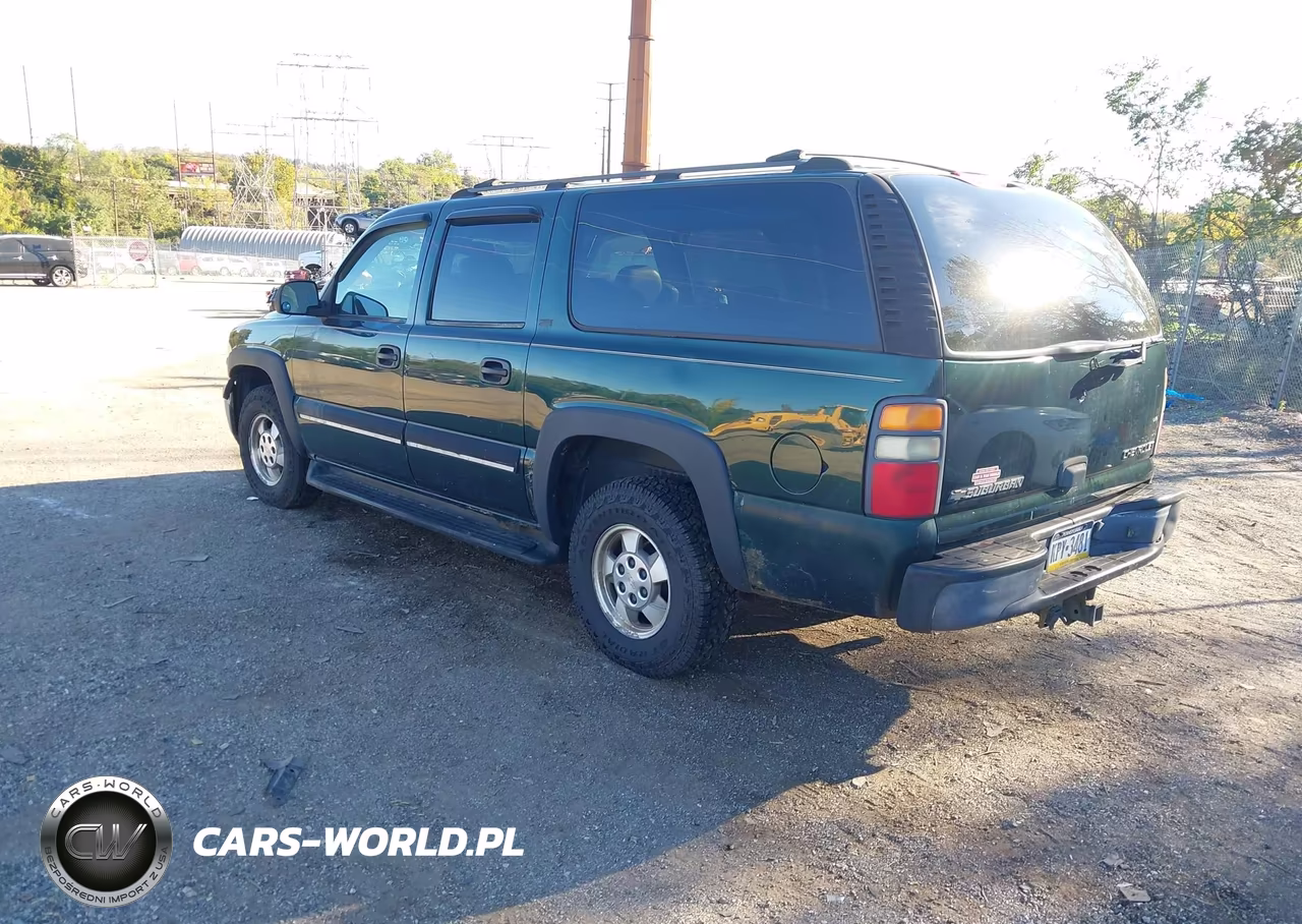 2001 Chevrolet Suburban 1500 Ls VIN:3GNFK16T71G231493 - 3