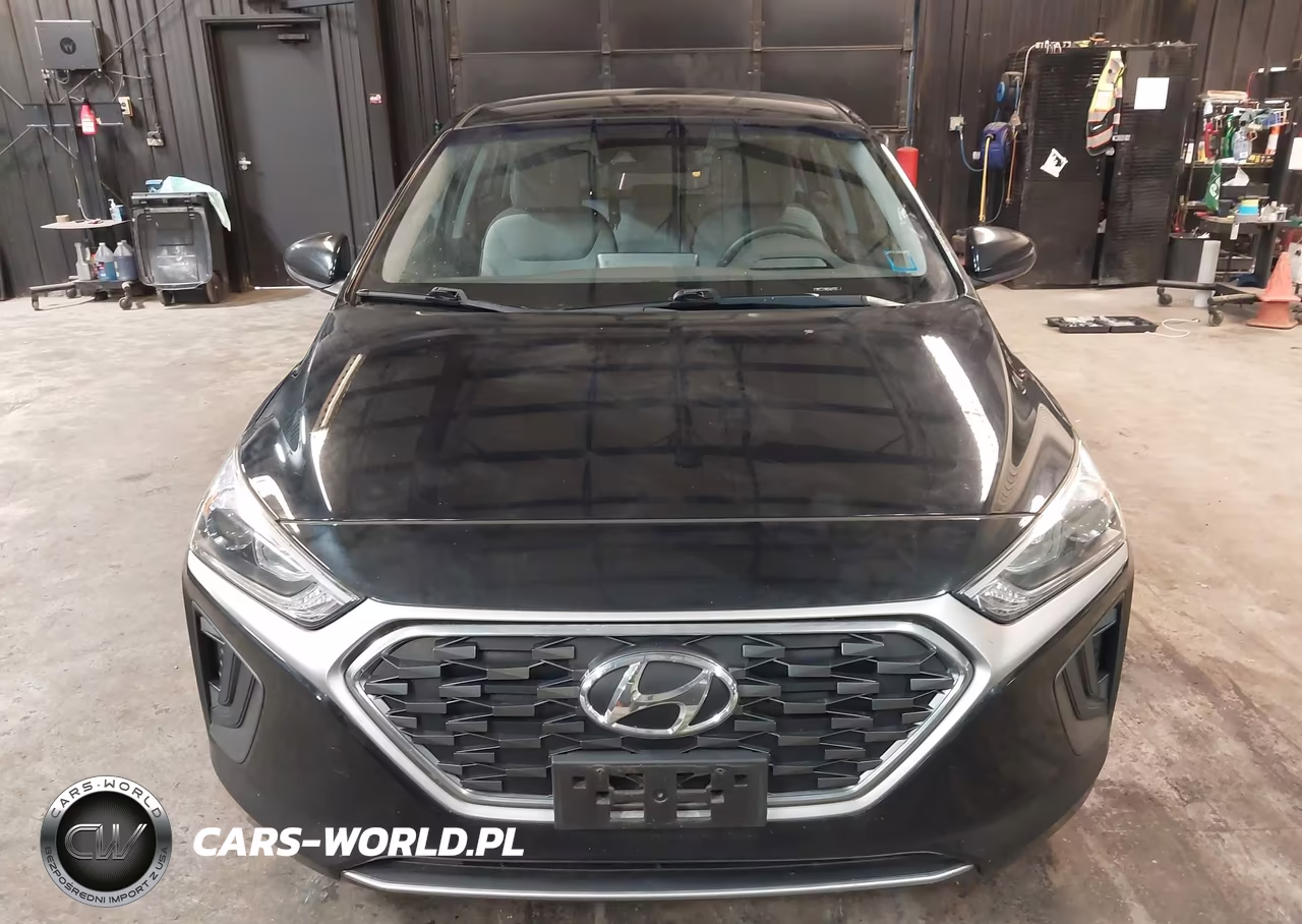 2021 Hyundai Ioniq Hybrid Blue VIN:KMHC65LC4MU247353 - 17