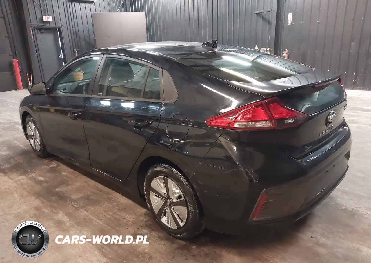 2021 Hyundai Ioniq Hybrid Blue VIN:KMHC65LC4MU247353 - 3