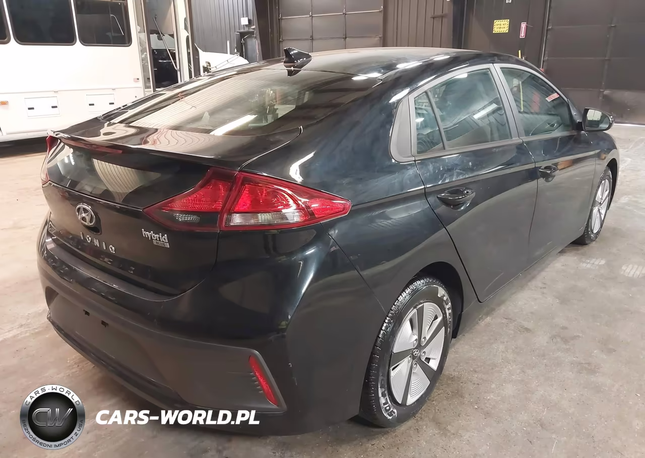 2021 Hyundai Ioniq Hybrid Blue VIN:KMHC65LC4MU247353 - 4