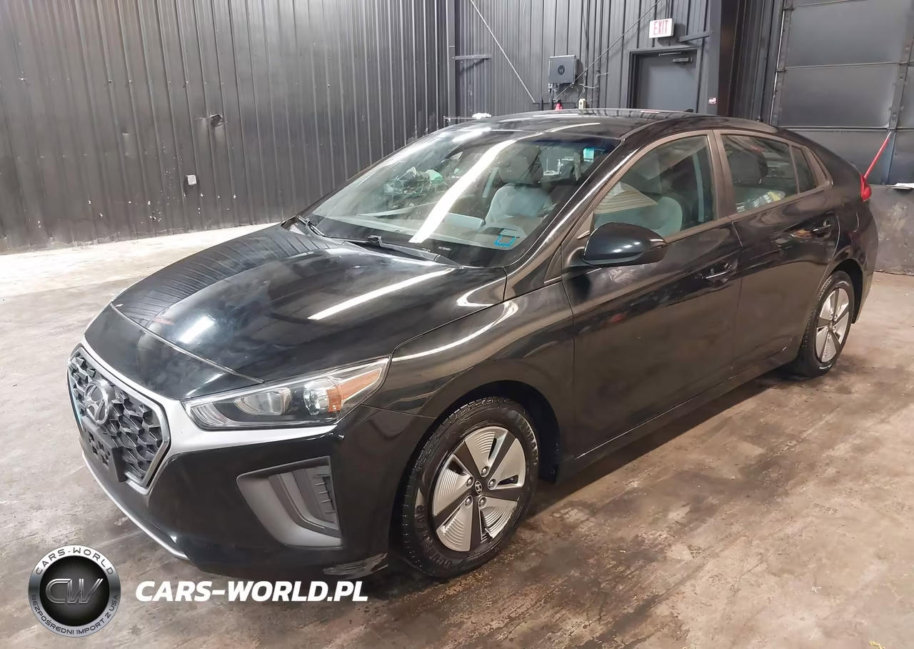 2021 Hyundai Ioniq Hybrid Blue VIN:KMHC65LC4MU247353 - 6