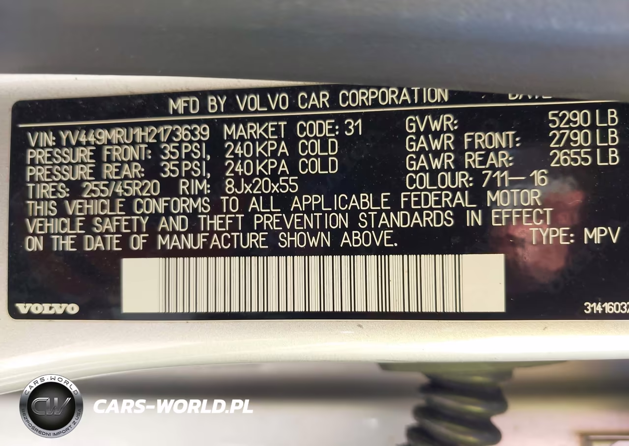 2017 Volvo Xc60 T6 Inscription VIN:YV449MRU1H2173639 - 9