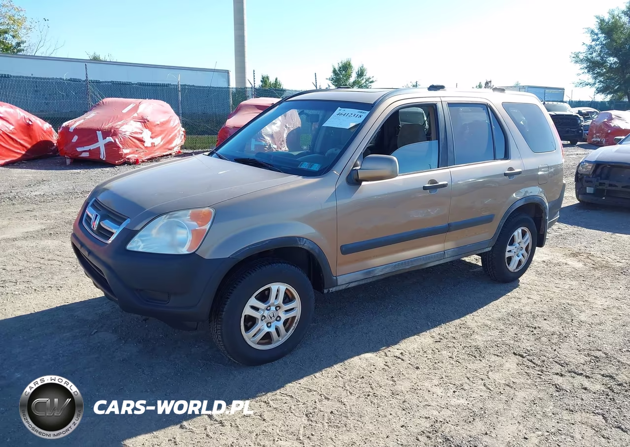 2002 Honda Cr-V Ex VIN:JHLRD788X2C037852 - 2