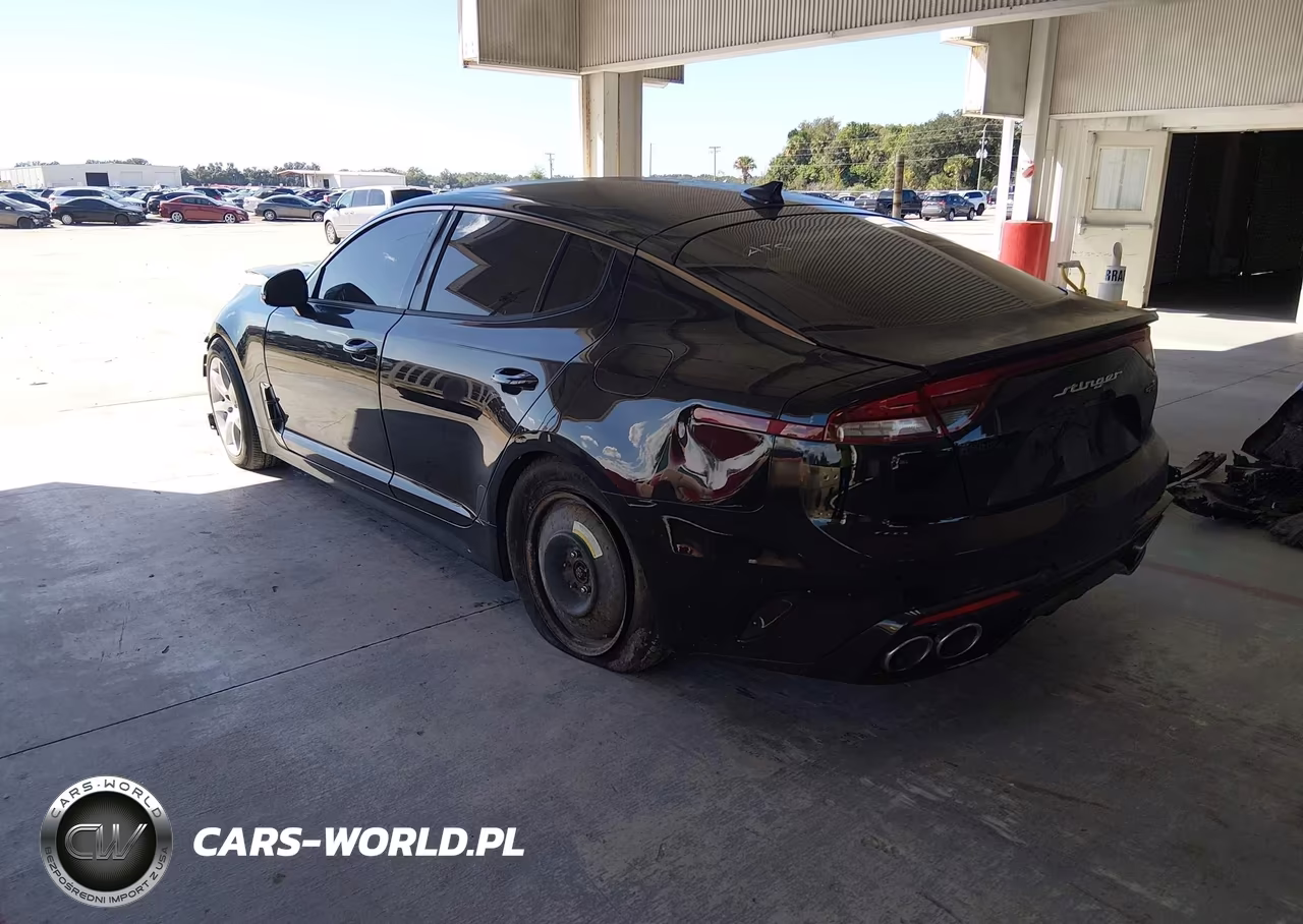 2022 Kia Stinger Gt-Line VIN:KNAE35LD7N6101028 - 3