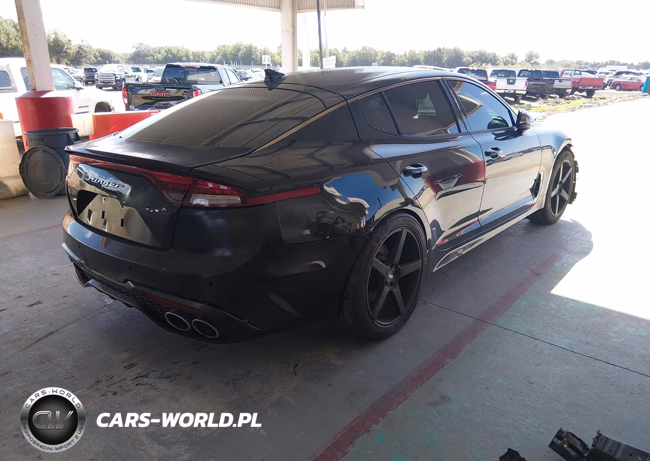 2022 Kia Stinger Gt-Line VIN:KNAE35LD7N6101028 - 4