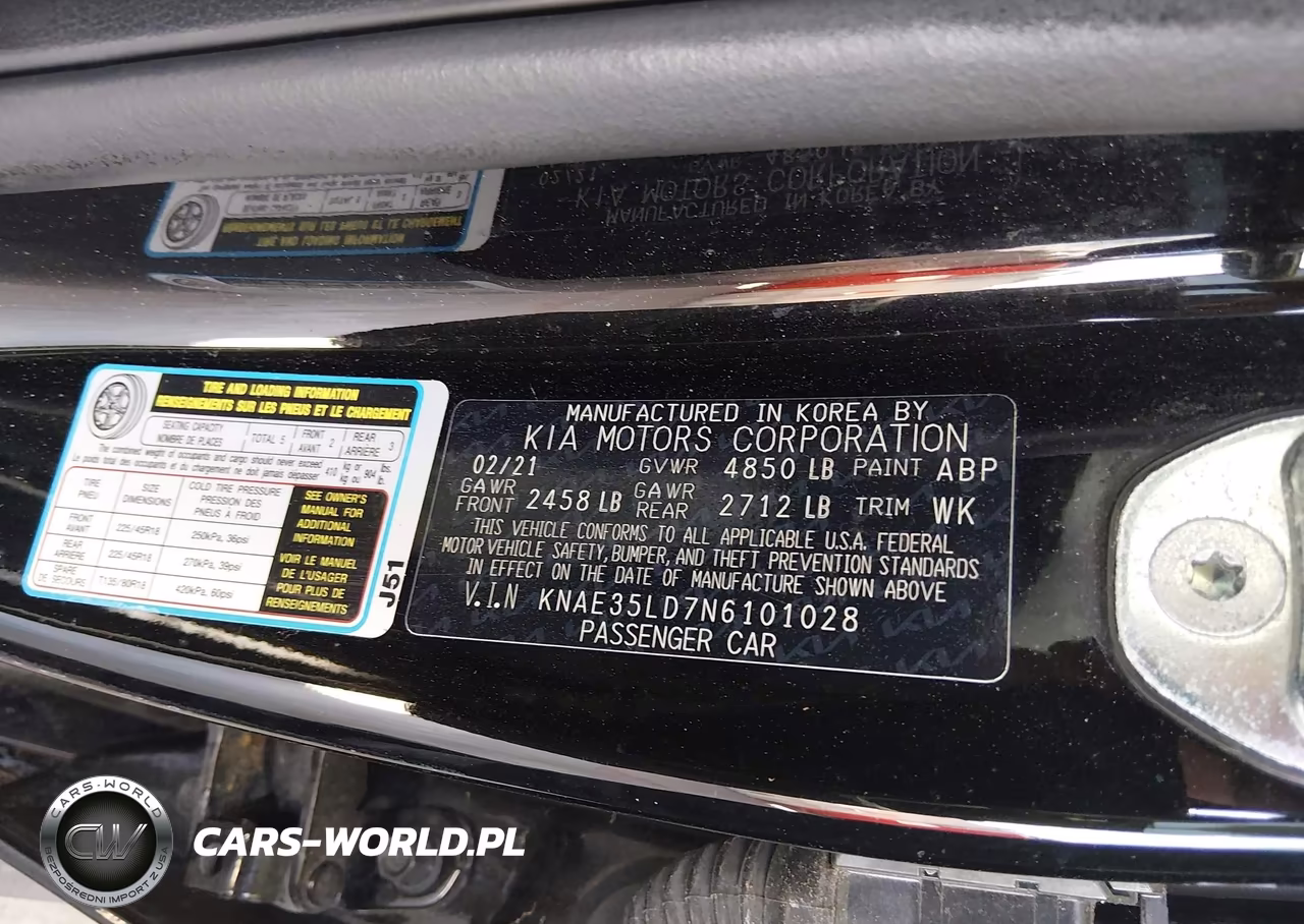 2022 Kia Stinger Gt-Line VIN:KNAE35LD7N6101028 - 9