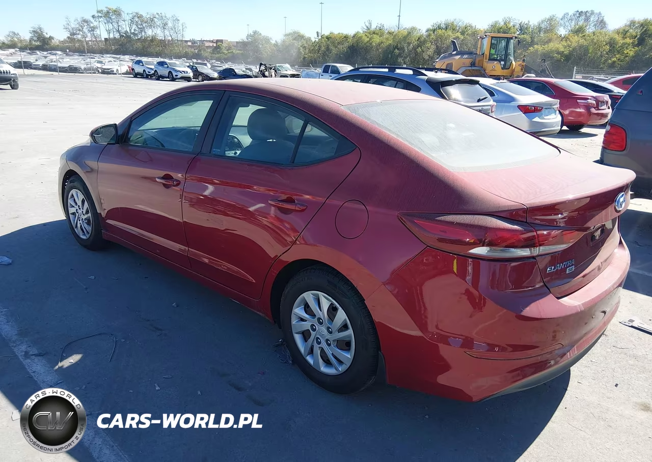 2018 Hyundai Elantra Se VIN:KMHD74LF2JU452803 - 3