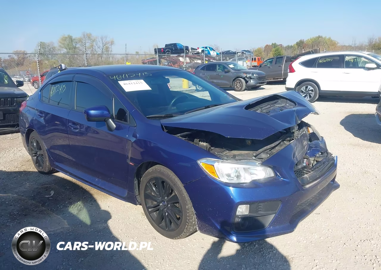 2016 Subaru Wrx VIN:JF1VA1B68G9814368 - 1