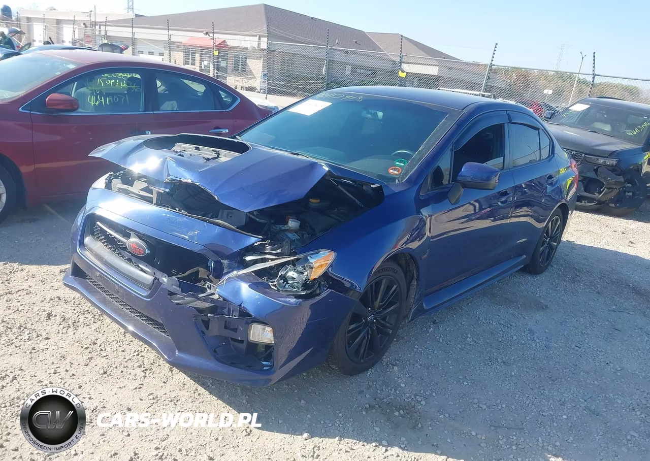 2016 Subaru Wrx VIN:JF1VA1B68G9814368 - 2