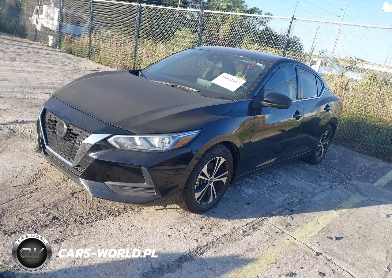 2021 Nissan Sentra Sv Xtronic Cvt VIN:3N1AB8CV7MY210310 - 2