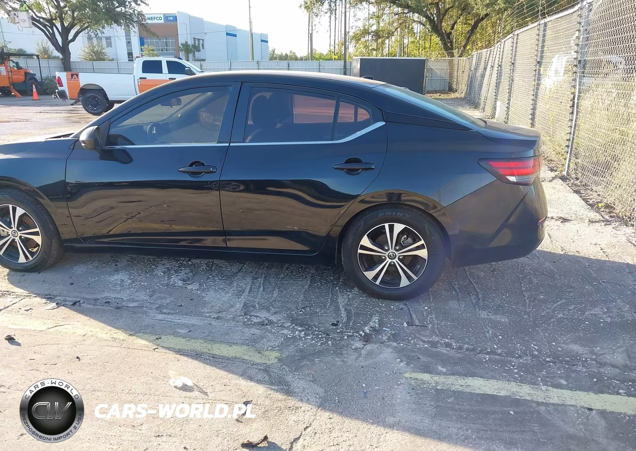 2021 Nissan Sentra Sv Xtronic Cvt VIN:3N1AB8CV7MY210310 - 3