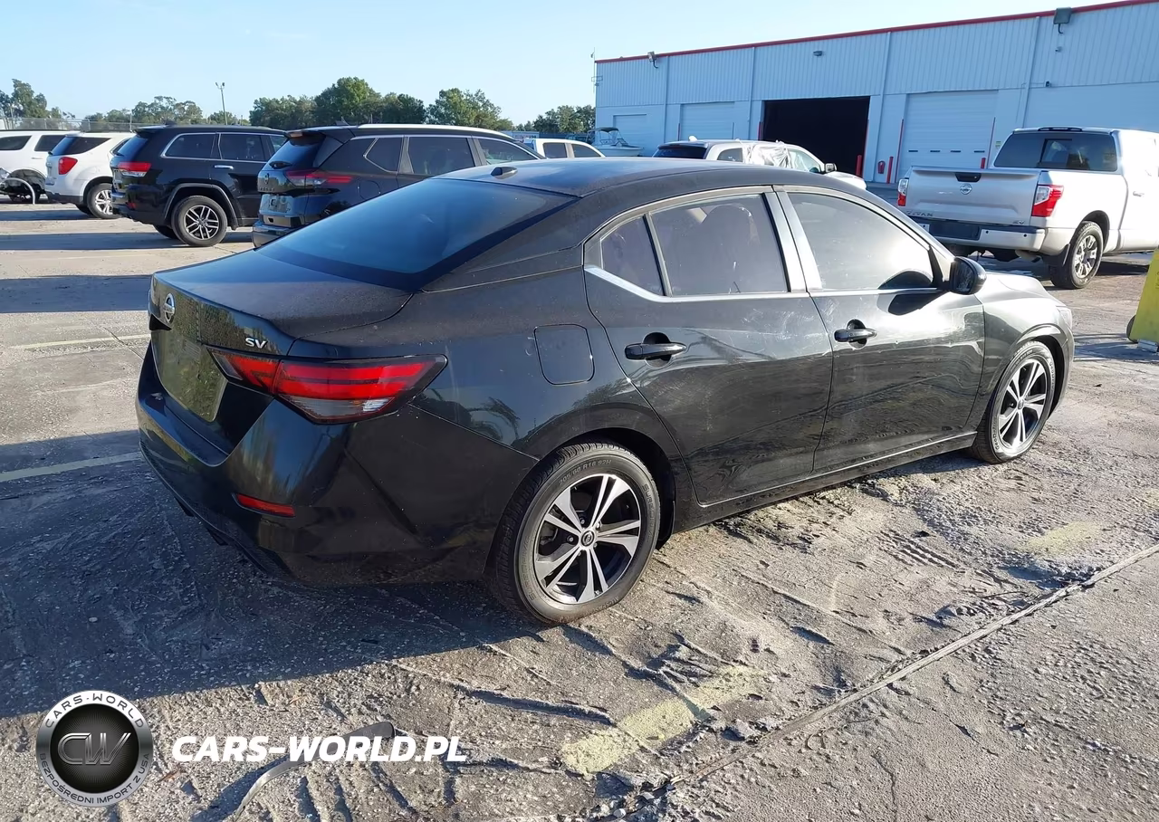 2021 Nissan Sentra Sv Xtronic Cvt VIN:3N1AB8CV7MY210310 - 4