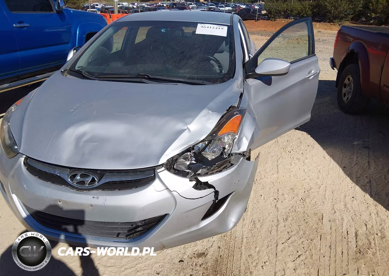 2013 Hyundai Elantra Gls VIN:5NPDH4AE0DH234028 - 6
